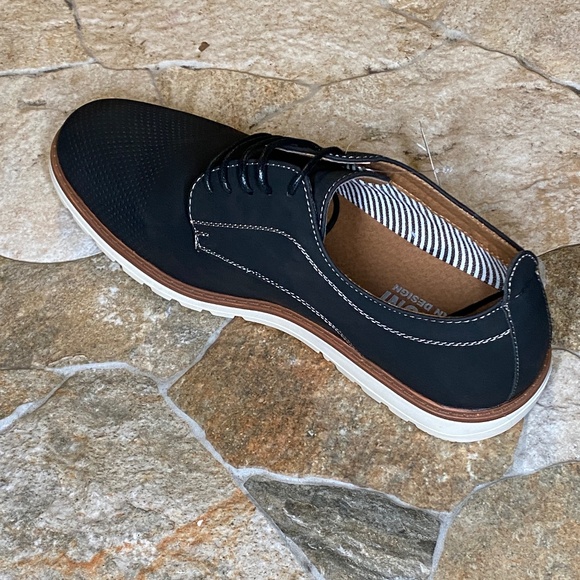 Terroni Men\'s Black Casual Lace Shoe-Fashionable-Italian Design main image 7